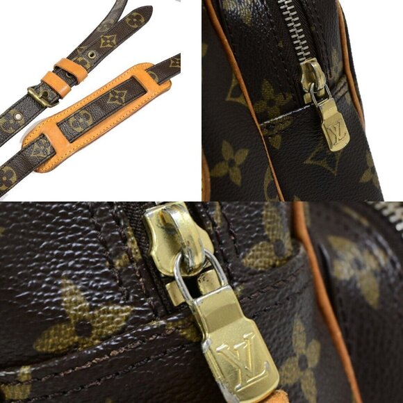 LOUIS VUITTON Nile Crossbody Shoulder Bag Monogram Leather Brown - Picture 8 of 14